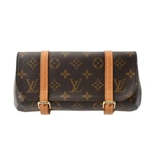Louis Vuitton Monogram Pochette Malle Brown Canvas Waist Bag